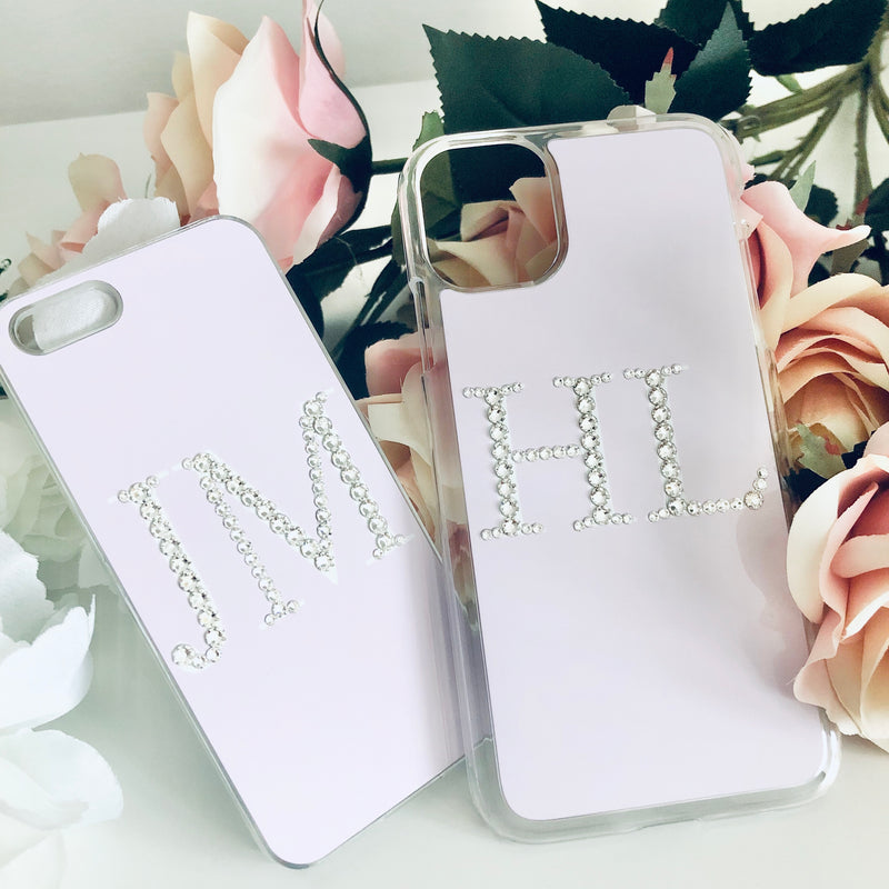Sparkle Initial Personalised Phone Case