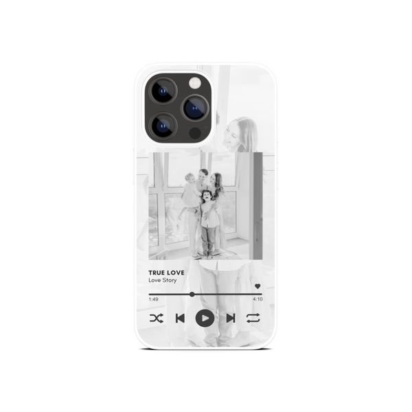 your song photo personalised phone case