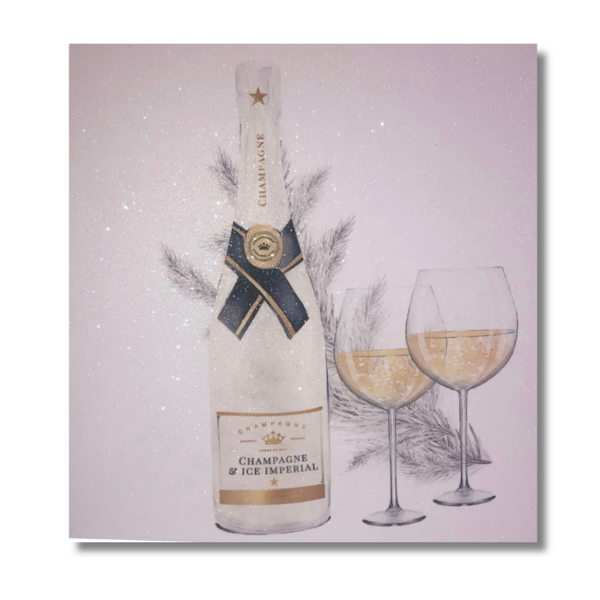 Champagne Glitter Canvas | Crystalise Boutique
