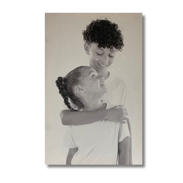 Glitter Photo Canvas Print | Crystalise Boutique
