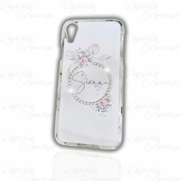 Floral Bow Personalised Phone Case