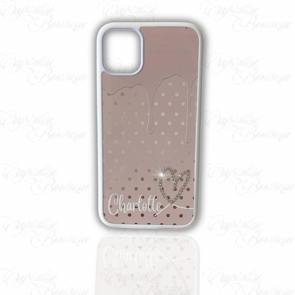 Dotty Drip Personalised Phone Case