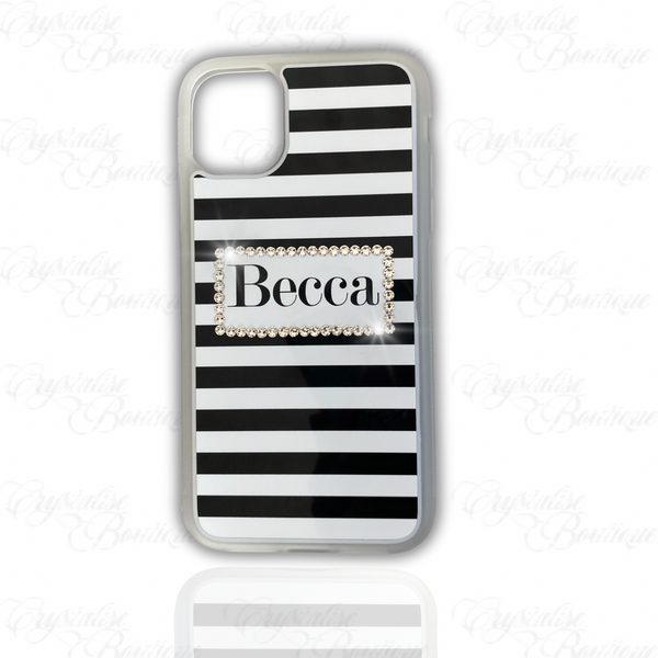 Stripes Personalised Phone Case
