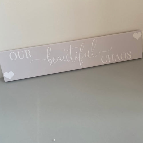 Our beautiful chaos panoramic canvas - Crystalise Boutique